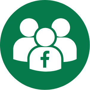 facebook group icon (green)